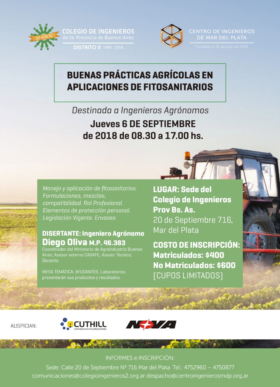 2018 09 06 Buenas Prácticas Agrícolas